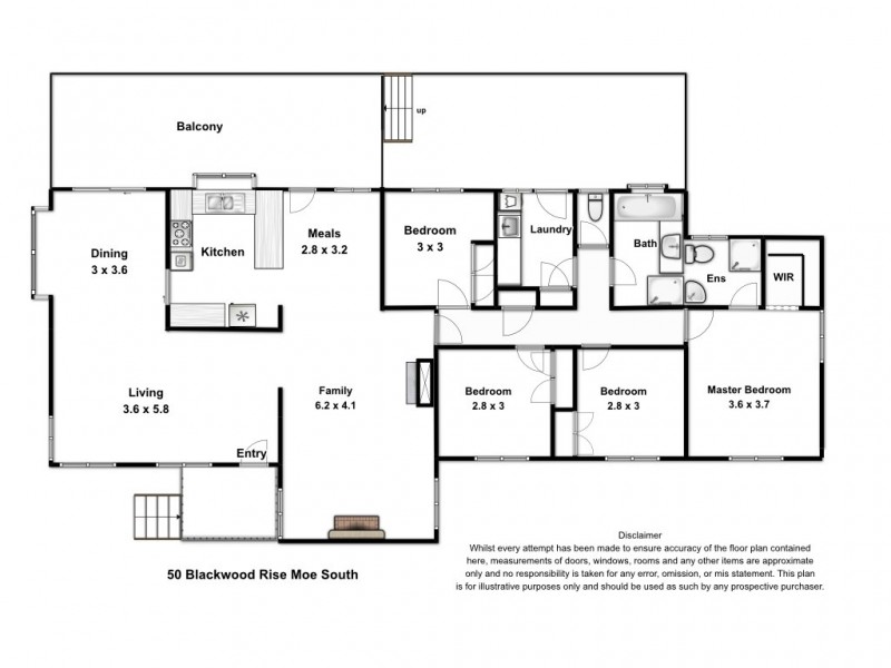 Moe South VIC 3825 Floorplan