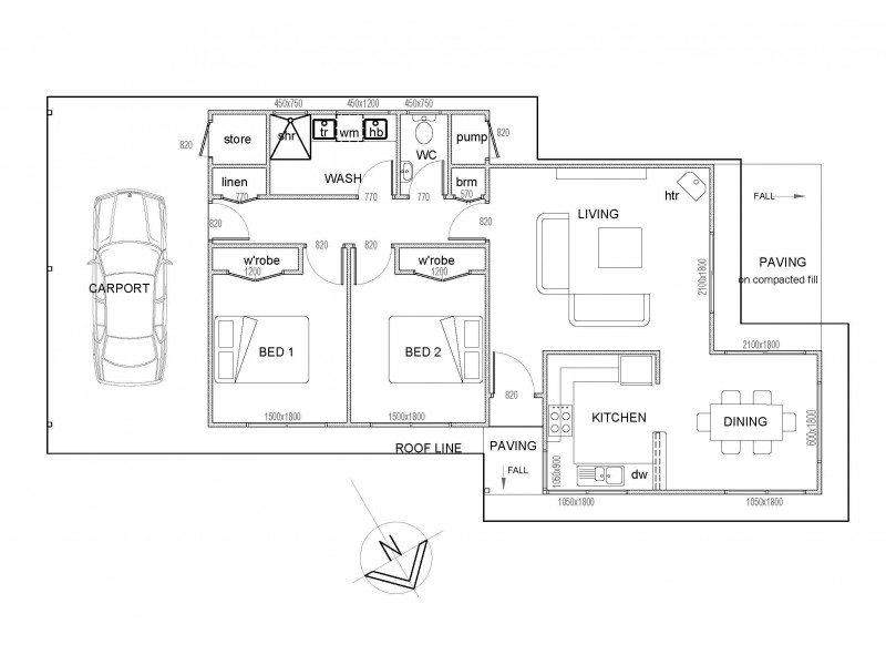 145 Acacia Rd, Walkerville VIC 3956 Floorplan