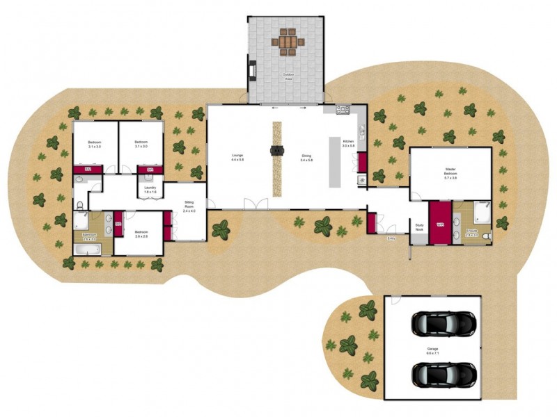 18 Hazelwood Ridge, Hazelwood North VIC 3840 Floorplan