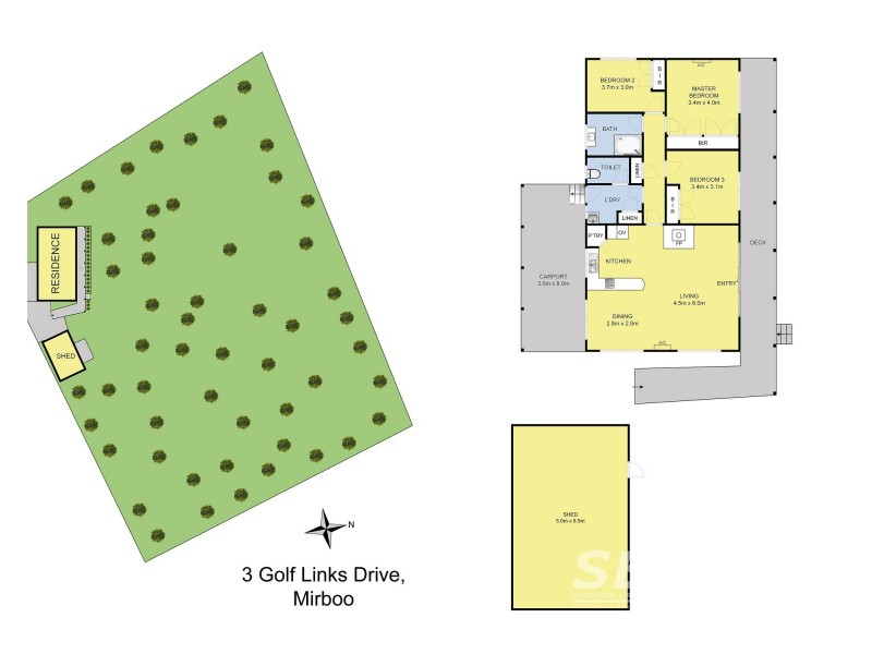 3 Golf Links Drive, Mirboo North VIC 3871 Floorplan
