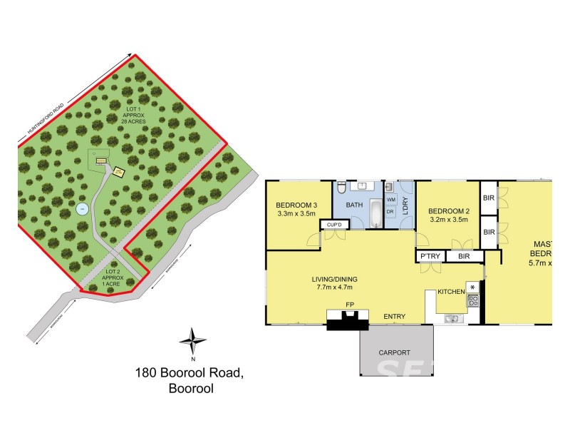 180 Boorool Road, Boorool VIC 3953 Floorplan