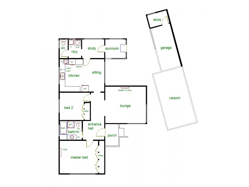 9 Mine Road, Foster VIC 3960 Floorplan