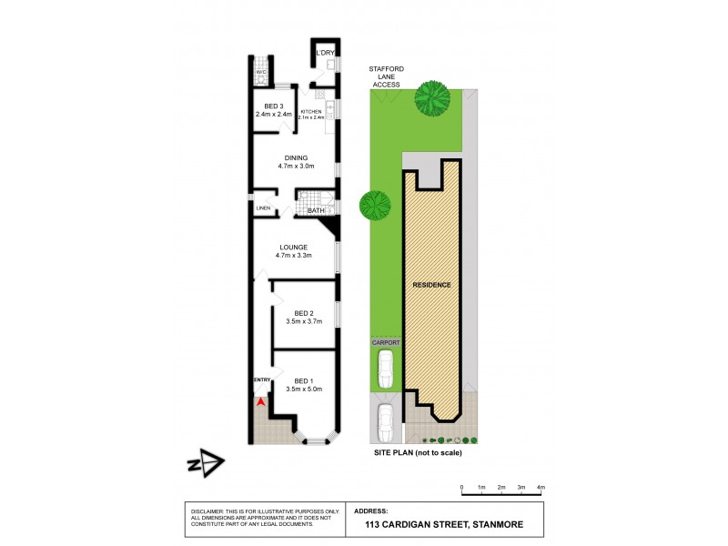 113 Cardigan Street, Stanmore NSW 2048 Floorplan