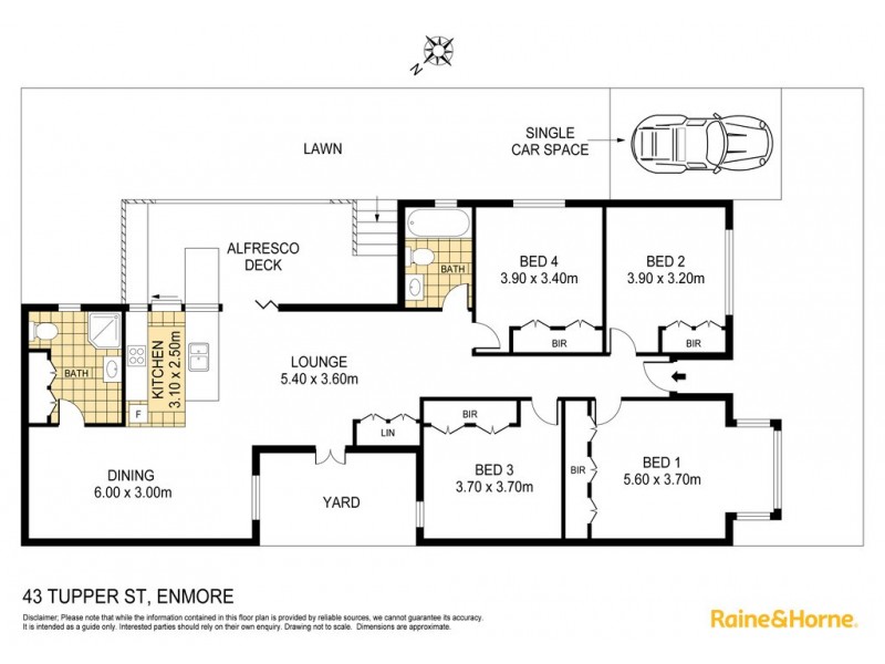 43 Tupper Street, Enmore NSW 2042 Floorplan