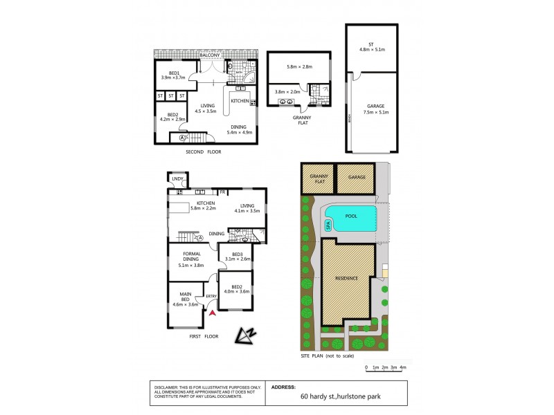 60 Hardy Street, Hurlstone Park NSW 2193 Floorplan