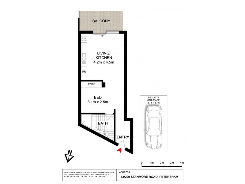 12/299 Stanmore Road, Petersham NSW 2049 Floorplan