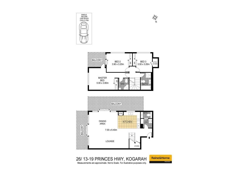 26/13-19 Princes Highway, Kogarah NSW 2217 Floorplan