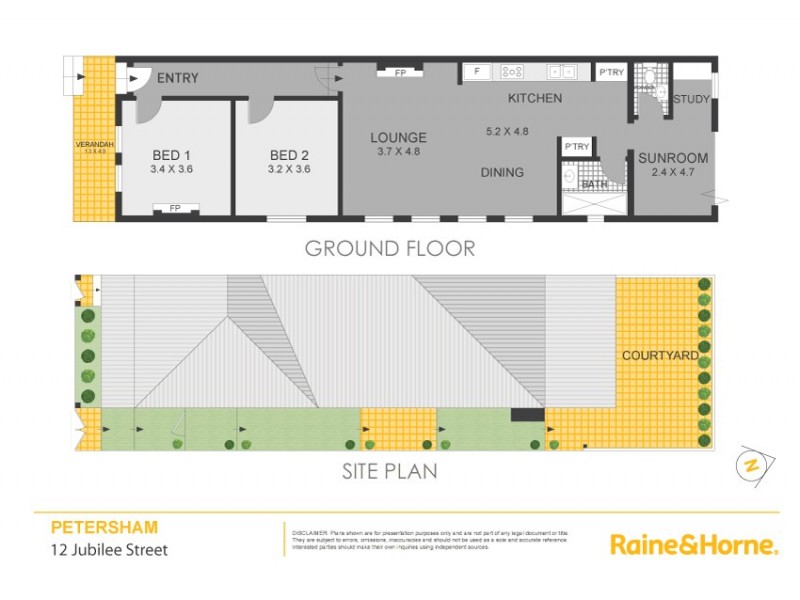 12 Jubilee Street, Lewisham NSW 2049 Floorplan