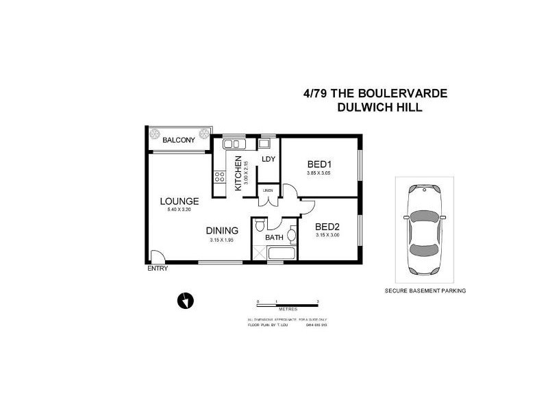 4/79 The Boulevarde, Dulwich Hill NSW 2203 Floorplan