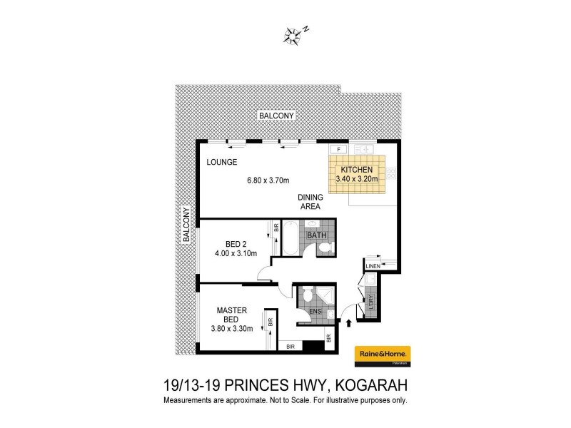19/13-19 Princes Highway, Kogarah NSW 2217 Floorplan