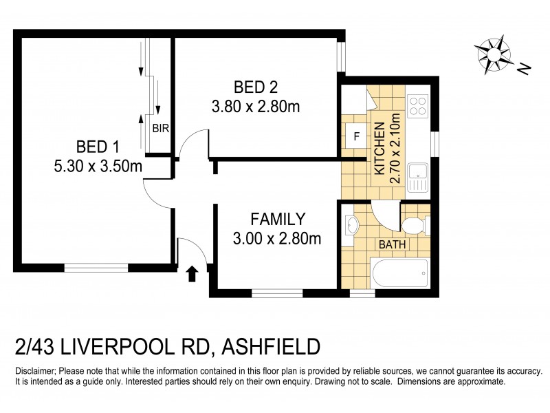 2/43 Liverpool Road, Ashfield NSW 2131