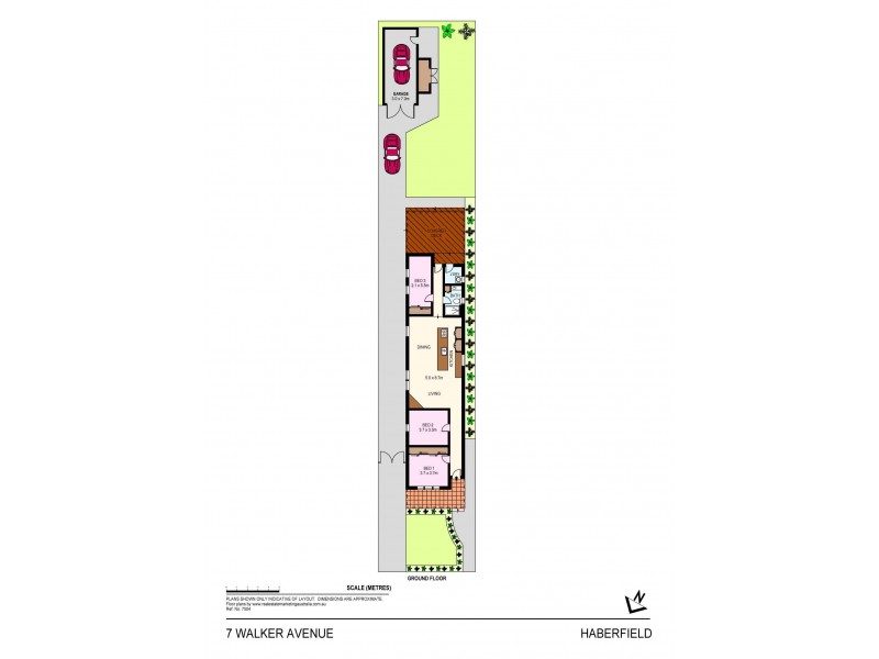 7 Walker Avenue, Haberfield NSW 2045 Floorplan