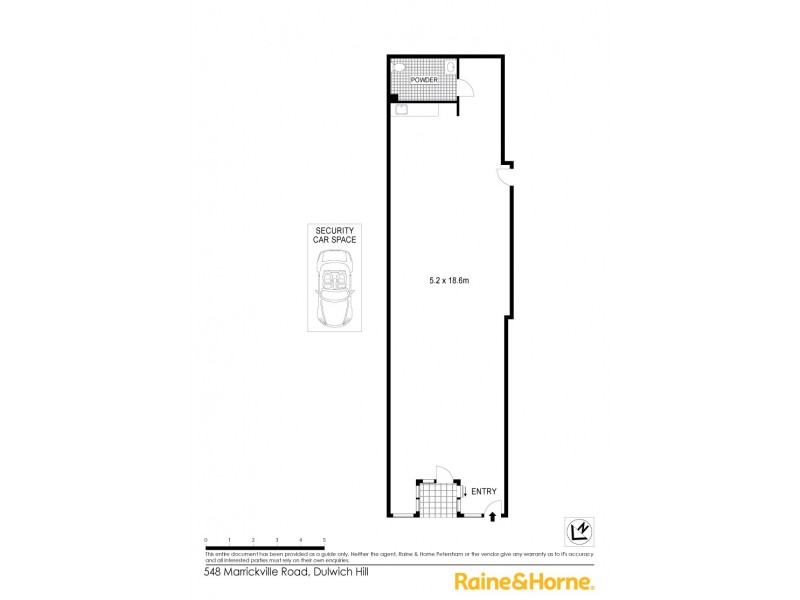 Shop 1 546-548 Marrickville Road, Dulwich Hill NSW 2203 Floorplan