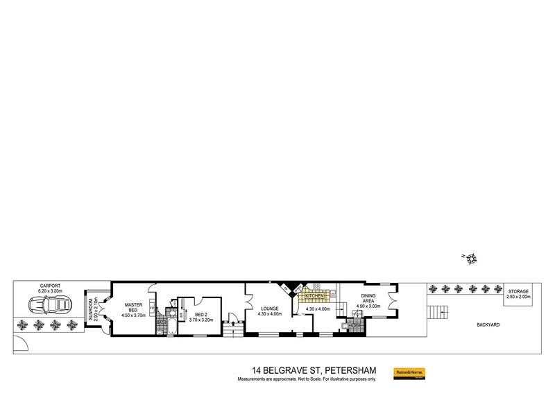 14 Belgrave Street, Petersham NSW 2049 Floorplan