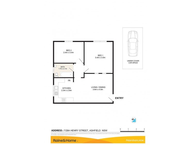 7/28A Henry Street, Ashfield NSW 2131 Floorplan