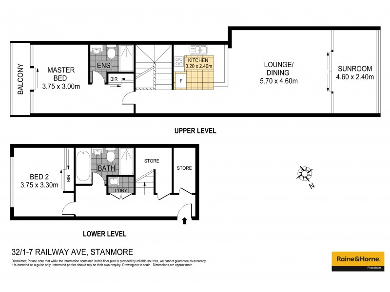 32/7-9 Railway Avenue, Stanmore NSW 2048 Floorplan
