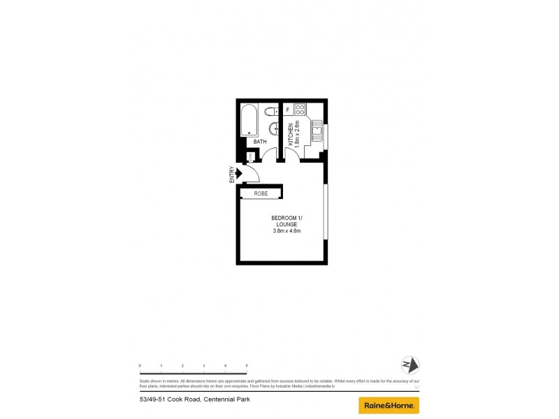 53/49 Cook Road, Centennial Park NSW 2021 Floorplan