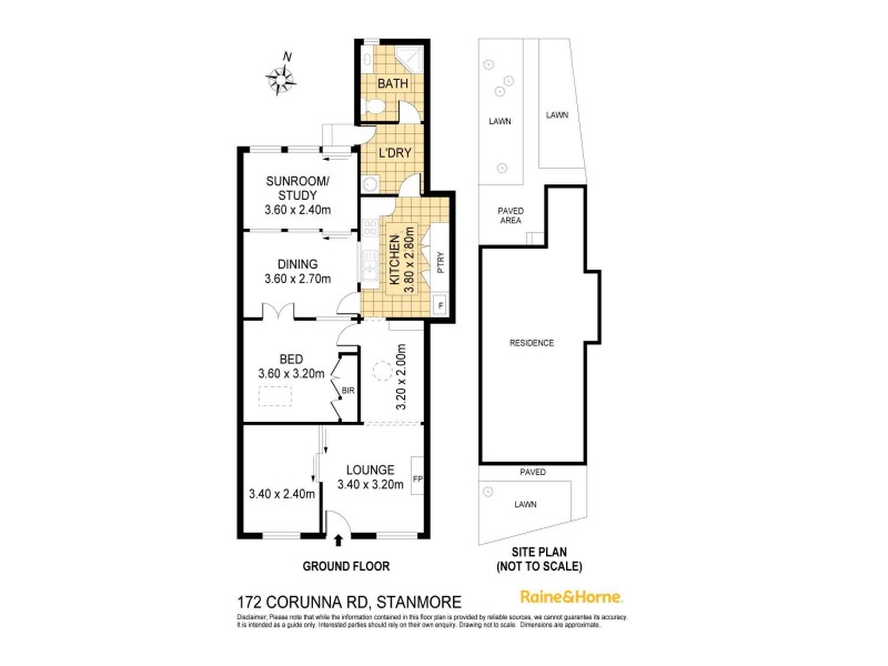172 Corunna Road, Stanmore NSW 2048 Floorplan