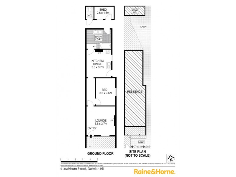 4 Lewisham Street, Dulwich Hill NSW 2203 Floorplan