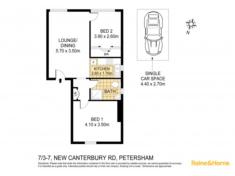 7/3-7 New Canterbury Road, Petersham NSW 2049 Floorplan