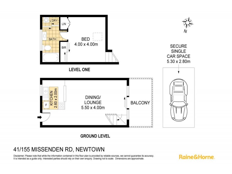 41/155 Missenden Road, Newtown NSW 2042 Floorplan