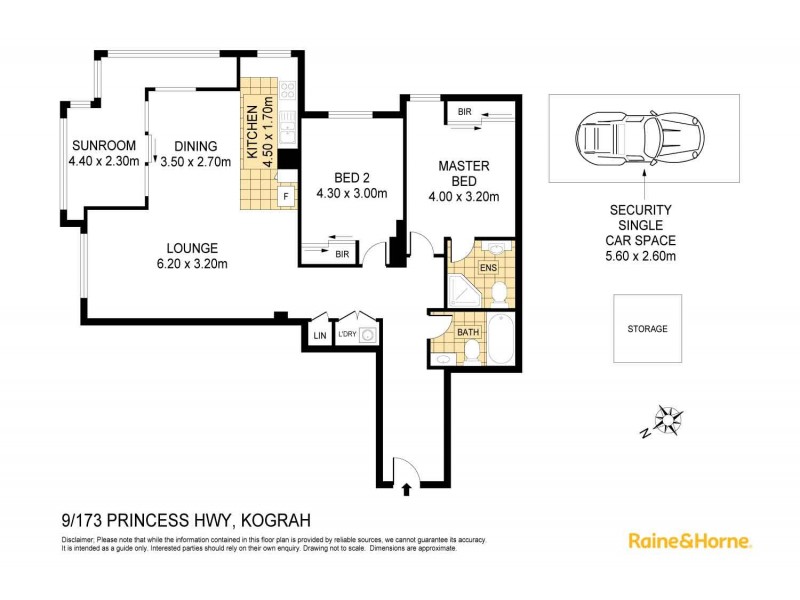 9/173-179 Princes Highway, Kogarah NSW 2217 Floorplan