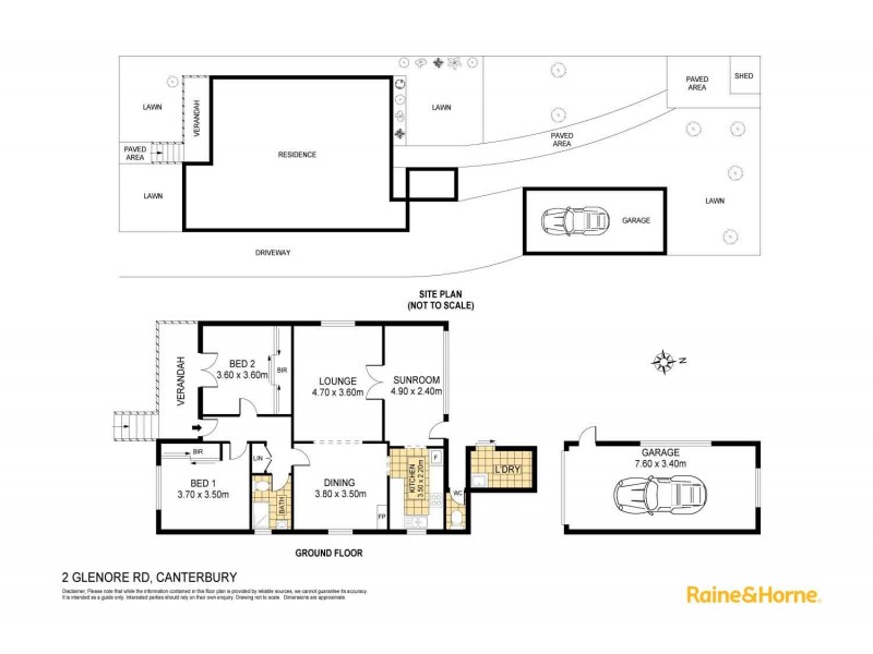 2 Glenore Road, Canterbury NSW 2193 Floorplan