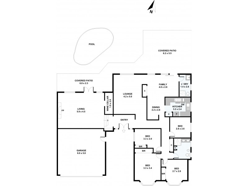 8 Sulman Place, Doonside NSW 2767 Floorplan