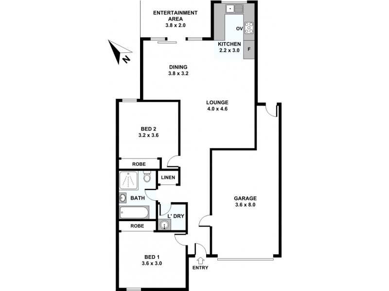 2/151 Toongabbie Road, Toongabbie NSW 2146 Floorplan