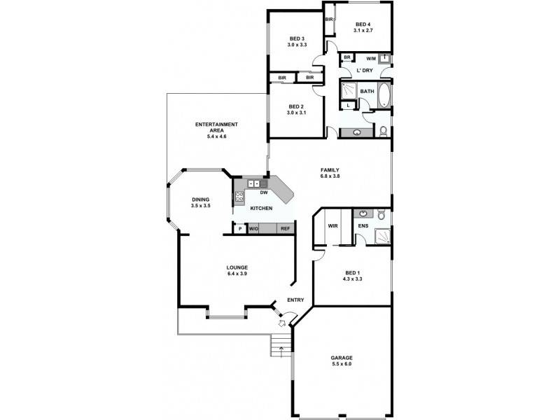 28 Waterford Street, Kellyville Ridge NSW 2155 Floorplan