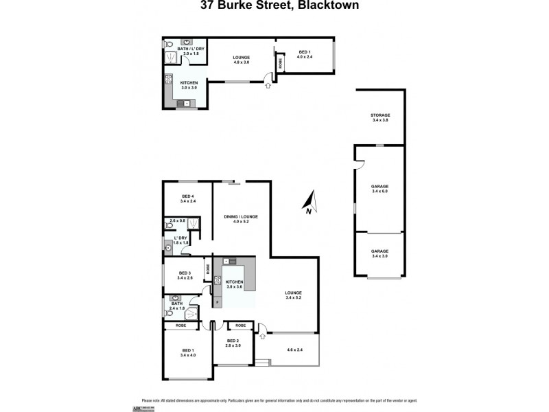 37 Burke Street, Blacktown NSW 2148 Floorplan