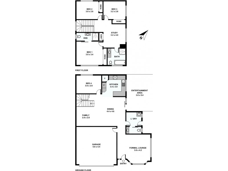 4 View Park Street, Prospect NSW 2148 Floorplan
