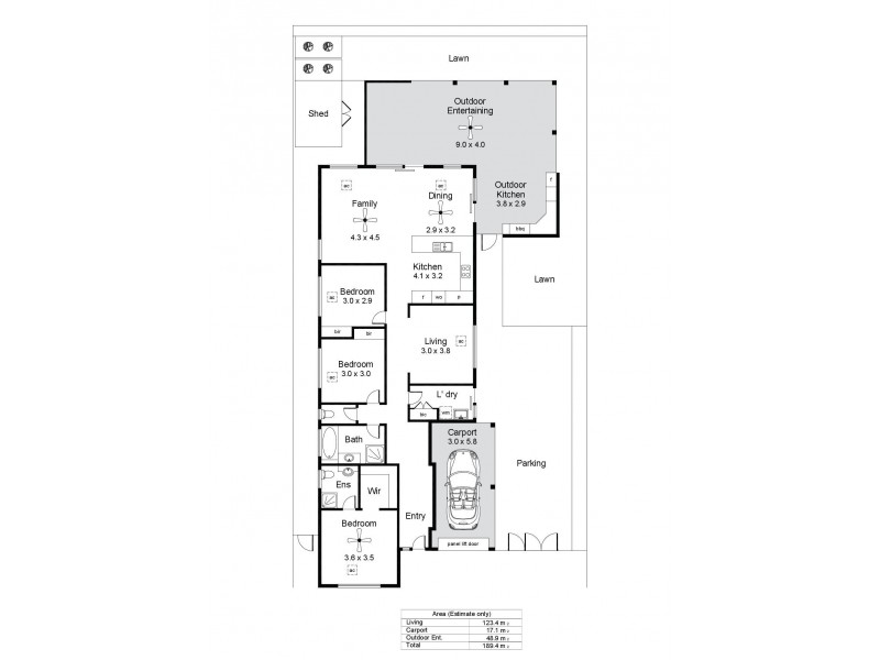 83 Serafino Drive, Noarlunga Downs SA 5168 Floorplan
