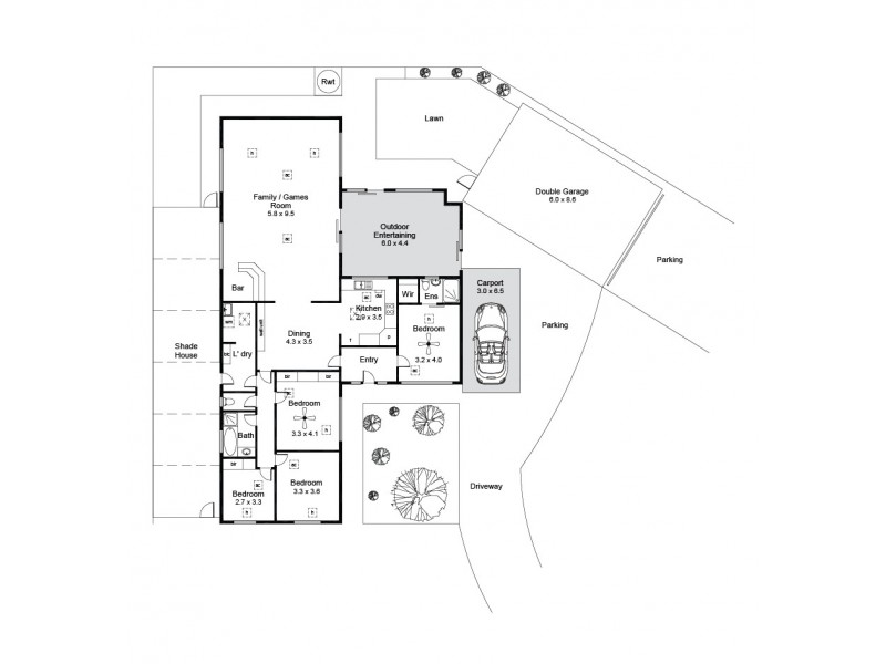 4 Fox Avenue, Christies Beach SA 5165 Floorplan