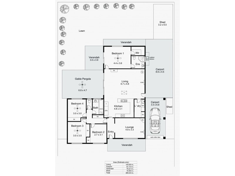 16 Mason Avenue, Happy Valley SA 5159 Floorplan