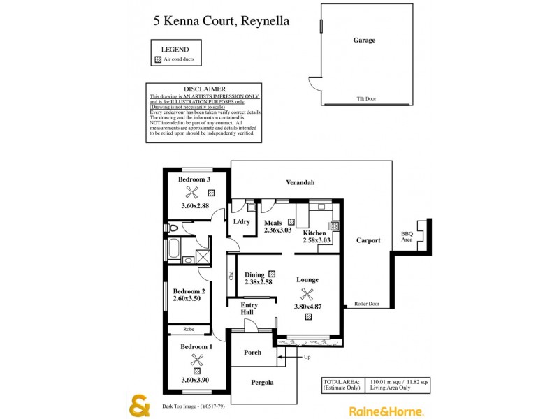 5 Kenna Court, Reynella SA 5161 Floorplan