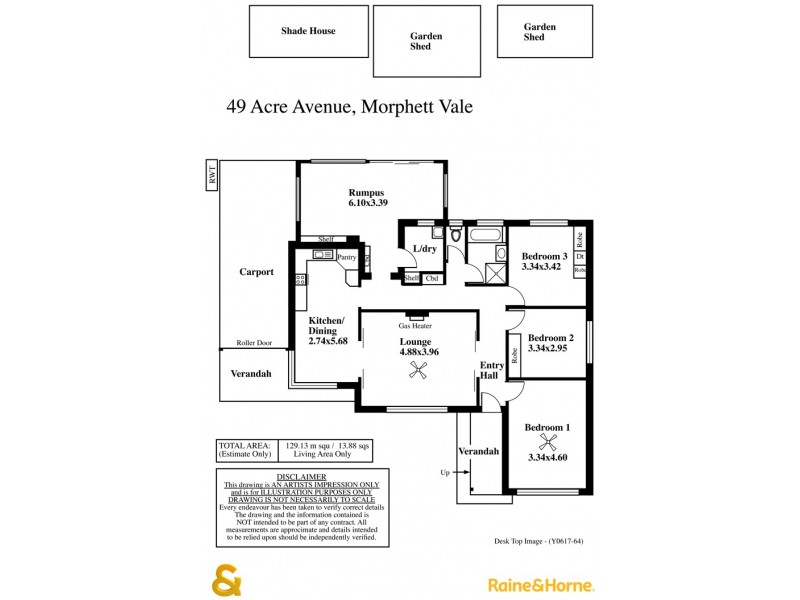 49 Acre Avenue, Morphett Vale SA 5162 Floorplan