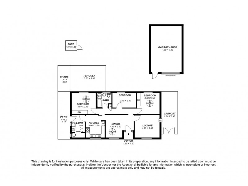 20 Parramatta Drive, Morphett Vale SA 5162 Floorplan