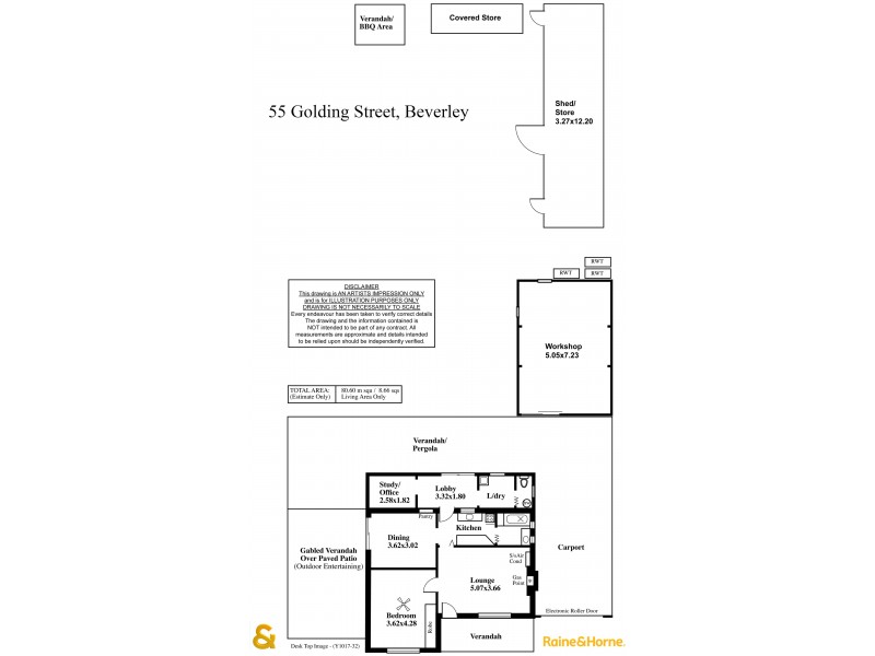 55 Golding Street, Beverley SA 5009 Floorplan