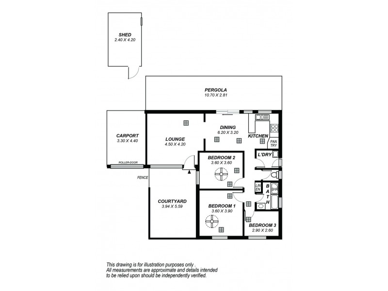 15 Henry Court, Morphett Vale SA 5162 Floorplan