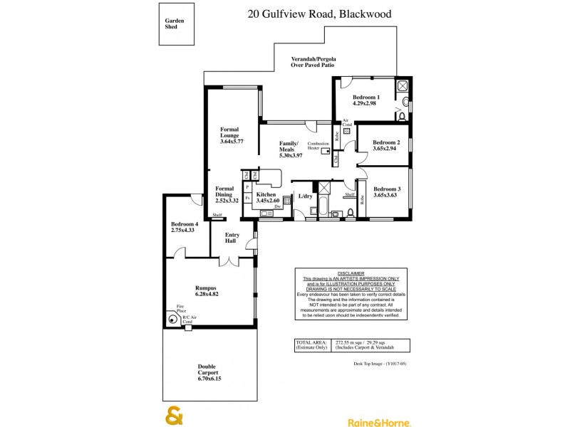 20 Gulfview Road, Blackwood SA 5051 Floorplan
