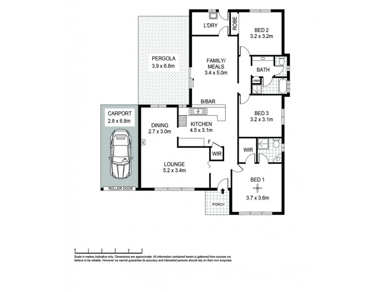 14 Whitney Crescent, Seaford SA 5169 Floorplan