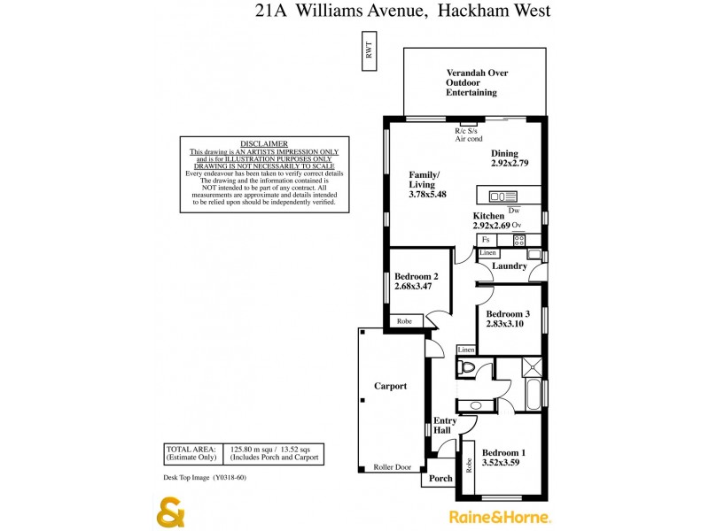 21 Williams Avenue, Hackham West SA 5163 Floorplan