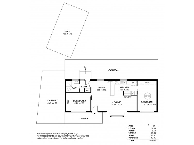 33 McCartney Street, Morphett Vale SA 5162 Floorplan