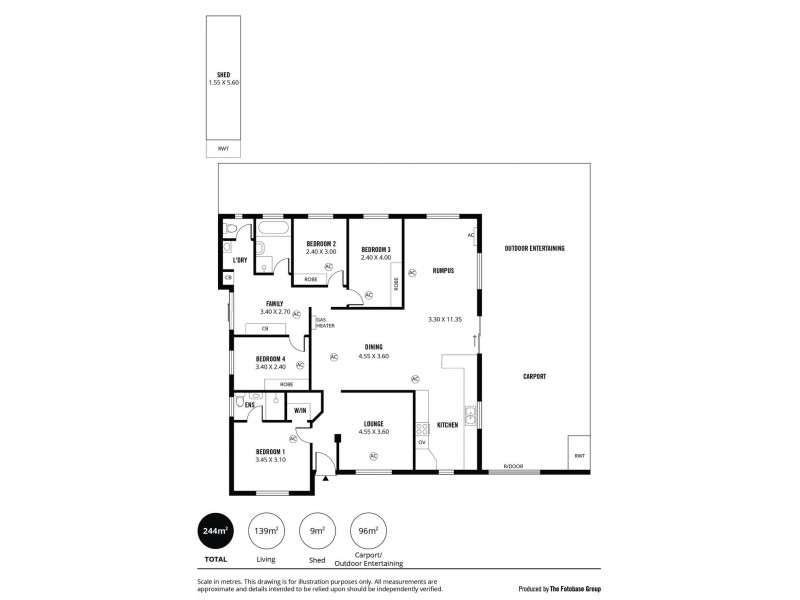 17 Nash Lane, Morphett Vale SA 5162 Floorplan