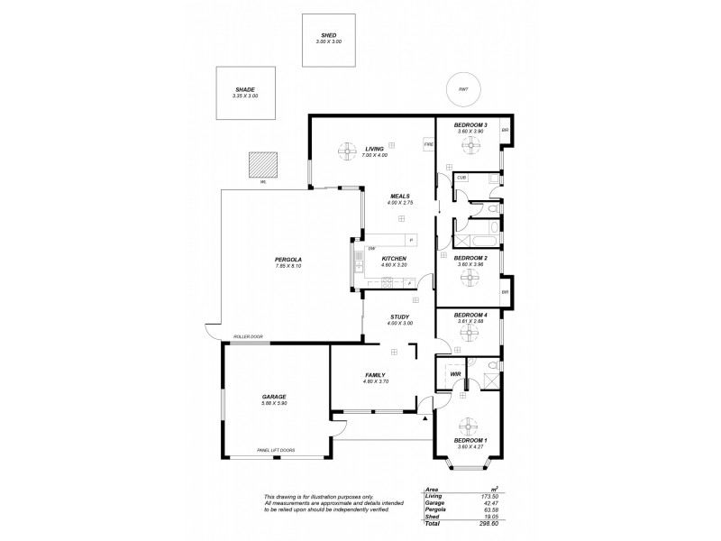 10 Houndsgate Court, Onkaparinga Hills SA 5163 Floorplan