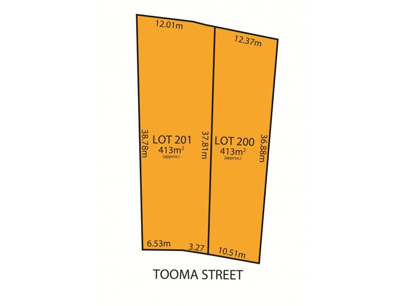 16A (Lot 201) Tooma Street, O’sullivan Beach SA 5166 Floorplan