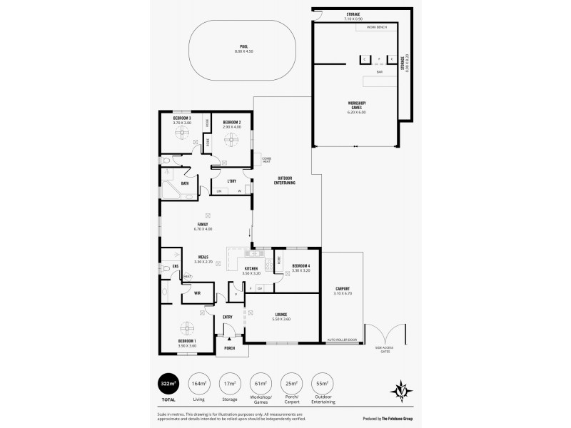 63 Sherebrooke Boulevard, Woodcroft SA 5162 Floorplan