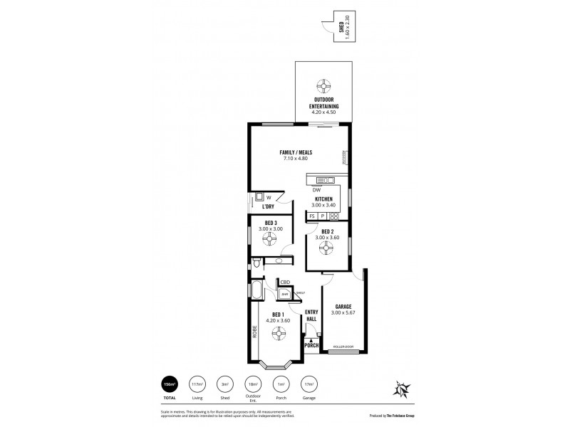 56 Erebus Circuit, Morphett Vale SA 5162 Floorplan