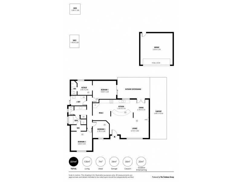 69 Sherebrooke Boulevard, Woodcroft SA 5162 Floorplan